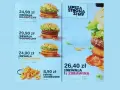 Menu z burgerami Drwala, w tym klasycznym, podwójnym i z kurczakiem. Zastanawiasz się nad mcchicken kcal?