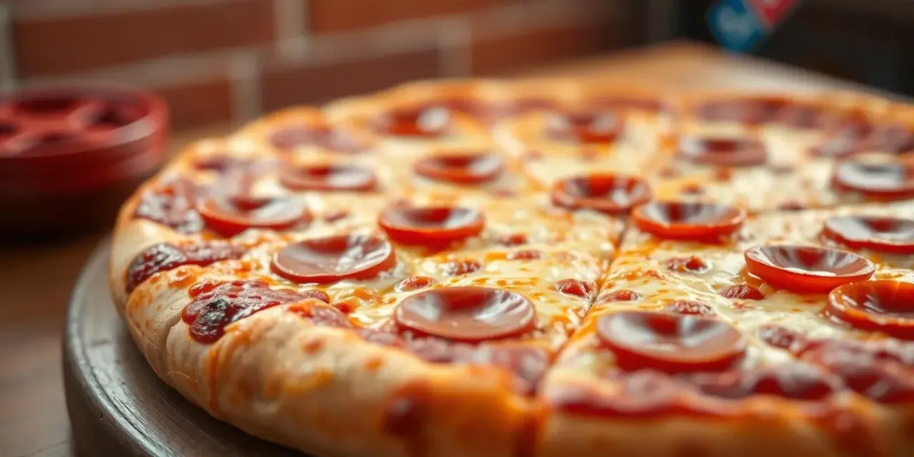 Pizza XXL Domino's: ile cm ma? Sprawdź wymiar i promocje