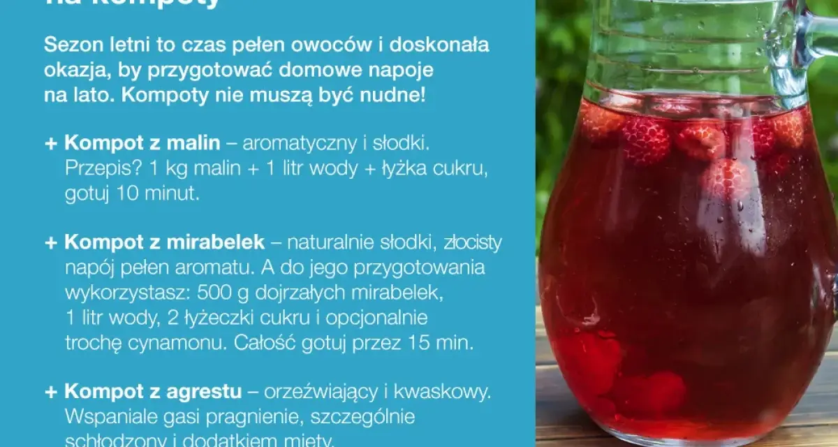 Napoje na lato: Domowe przepisy na orzeźwienie i upalne dni