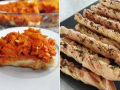 Ryba z warzywami i paluszki ziołowe – idealne menu sylwestrowe w domu.