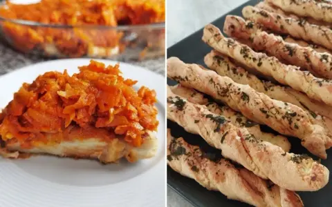 Ryba z warzywami i paluszki ziołowe – idealne menu sylwestrowe w domu.