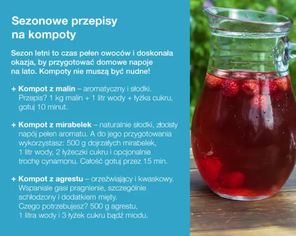 Napoje na lato: Domowe przepisy na orzeźwienie i upalne dni