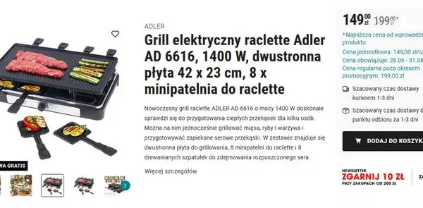 Grille elektryczne z Biedronki: Czy warto? Modele, ceny, opinie