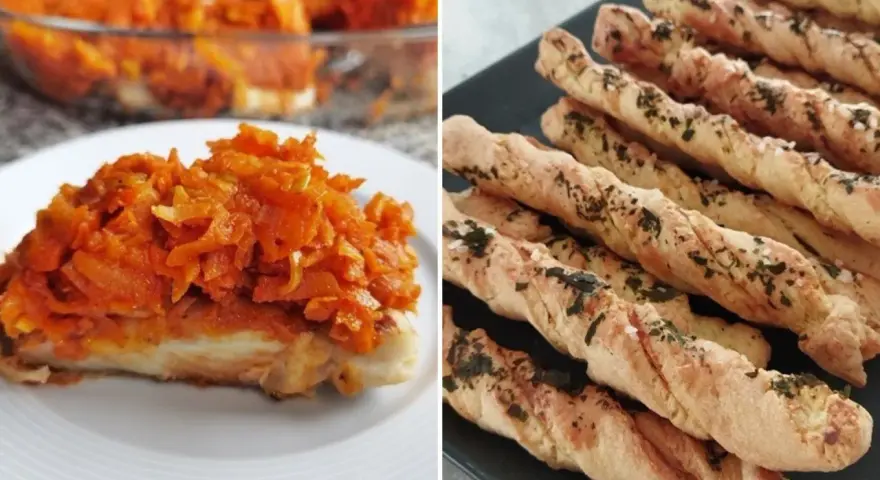 Ryba z warzywami i paluszki ziołowe – idealne menu sylwestrowe w domu.