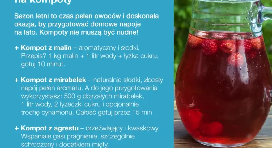 Napoje na lato: Domowe przepisy na orzeźwienie i upalne dni