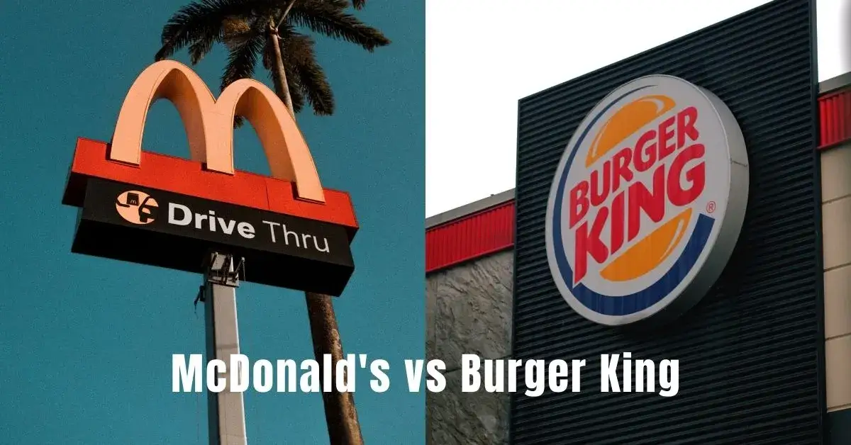 Burger King McDonald's por&oacute;wnanie logo restauracje